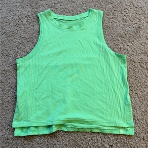 Lululemon Athletica Lime Green Tank Top